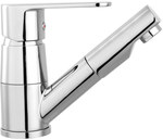 ALGEO washbasin tap with pull-out spout, chrome